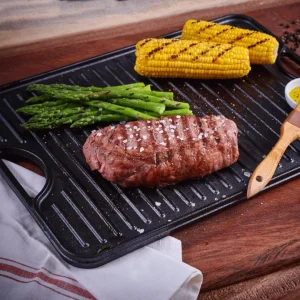 LOTUS REVERSIBLE CAST IRON GRILL