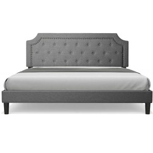 UPHOLSTERED BED FRAME Y073