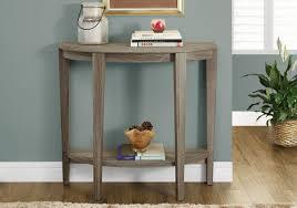 MONARCH DARK TAUPE HALL CONSOLE TABLE 12452