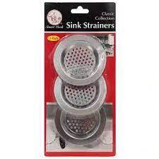 3PK SINK STRAINERS