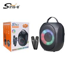 SING-E PORTABLE COLOURFUL LIGHT SPEAKER ZQS-W4106