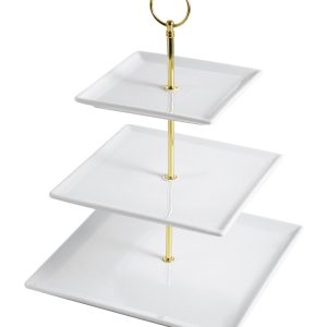 SQUARE 3TIER CAKE STAND