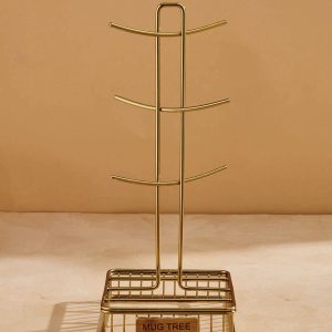 GOLD MUG TREE