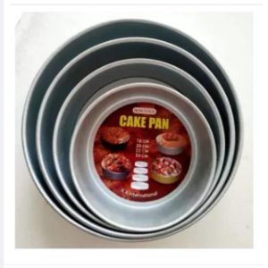SUPER CAKE ALUMINUM ROUND CAKE PAN SET