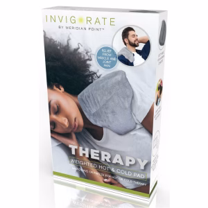 INVIGRATE BY MERIDIAN POINT THERAPY WEIGHTED HOT & COLD PAD