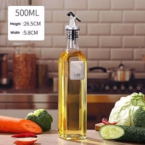 GLASS OIL BOTTLE