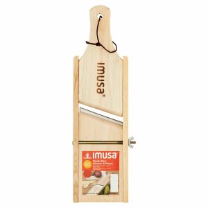 PLANTAIN PRESS WOOD FOOD SLICER