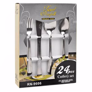 ROYAL NORFOLK 24PC CUTLERY SET