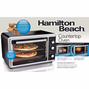 HAMILTON BEACH COUNTERTOP OVEN 31105D