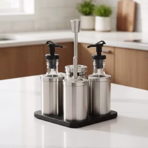 4PC CONDIMENT SET