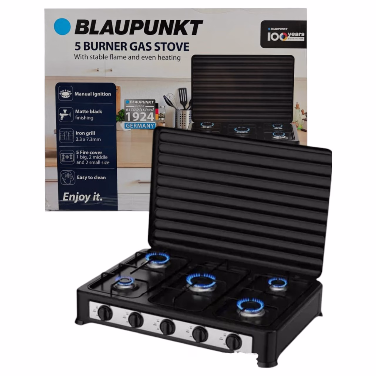 Blaupunkt 5 burner gas stove BKG59873