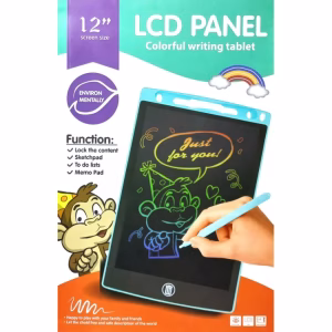 lcd panel colourful writing tablet 12"