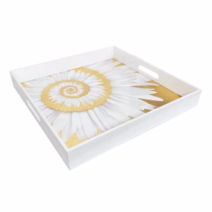 DECORATIVE SERVING TRAY (LARGE)