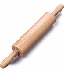 BAKER'S SECRET WOODEN ROLLING PIN