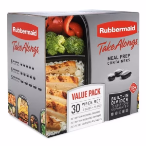 Rubbermaid TakeAlongs 30pc