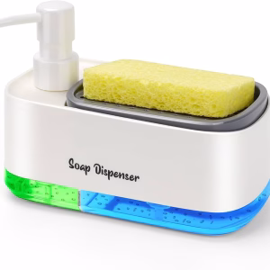 Kitchen Details 2-in-1 soap dispenser