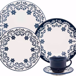 Oxford 20-piece porcelain dinner set