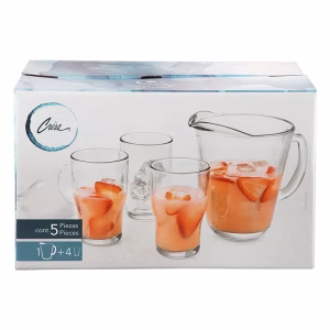 Crisa 5 piece jug set