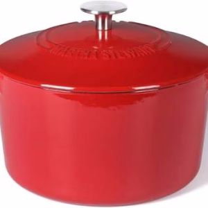4 qt Martha stewart enameled cast iron dutch oven