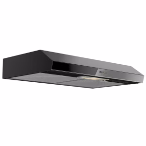 WHIRLPOOL 30" RECESSED RANGEHOOD BLACK WH7610B