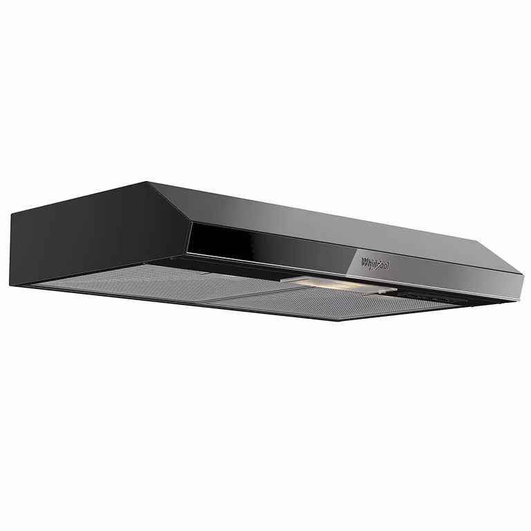 WHIRLPOOL 30″ RECESSED RANGEHOOD BLACK WH7610B