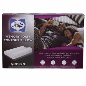 SEALY MEMORY FOAM CONTOUR PILLOW